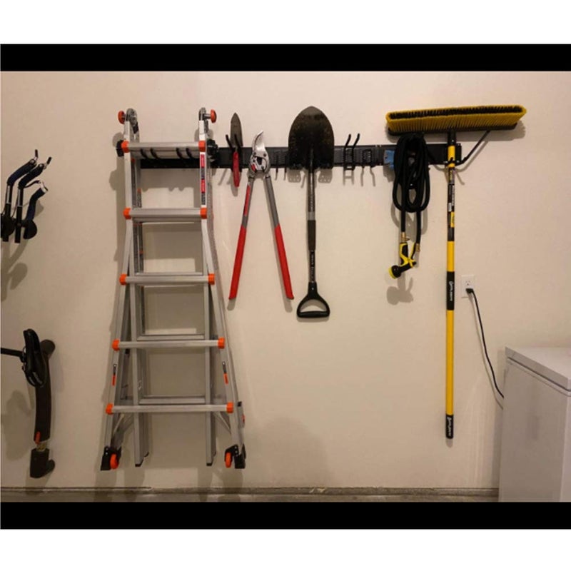 Ultrawall Garden Tool Organizer, 48 Inch Garage Tool Organizer Wall Mount, Heavy Duty Steel Wall Holders for Tools, 400lb Weight Capacity - Image 5